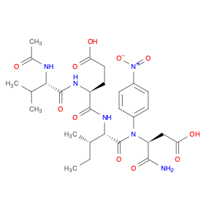 L-α-Asparagine, N-acetyl-L-valyl-L-α-glutamyl-L-isoleucyl-N-(4-nitrophenyl)-