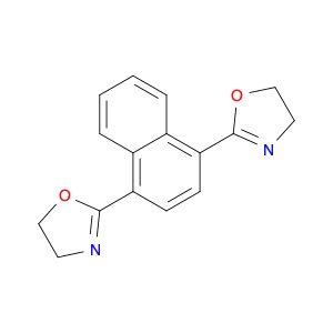 Oxazole, 2,2'-(1,4-naphthalenediyl)bis[4,5-dihydro-