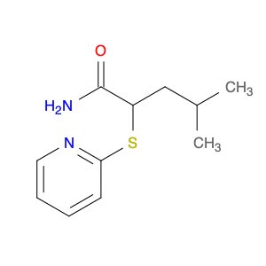Pentanamide, 4-methyl-2-(2-pyridinylthio)-