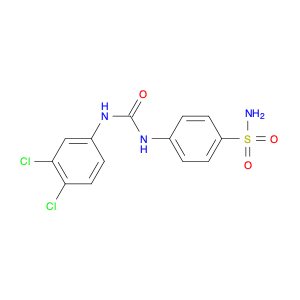 Benzenesulfonamide, 4-[[[(3,4-dichlorophenyl)amino]carbonyl]amino]-