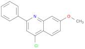 Quinoline, 4-chloro-7-methoxy-2-phenyl-