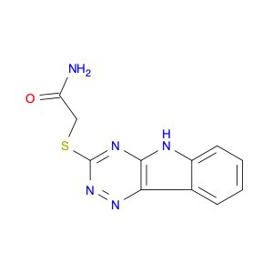 Acetamide, 2-(5H-1,2,4-triazino[5,6-b]indol-3-ylthio)-