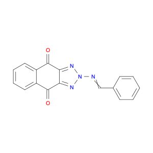 2H-Naphtho[2,3-d]triazole-4,9-dione, 2-[(phenylmethylene)amino]-
