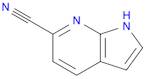 1H-PYRROLO[2,3-B]PYRIDINE-6-CARBONITRILE