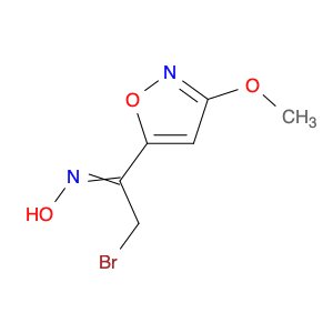 Ethanone, 2-bromo-1-(3-methoxy-5-isoxazolyl)-, oxime