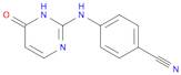 Benzonitrile, 4-[(1,4-dihydro-4-oxo-2-pyrimidinyl)amino]-