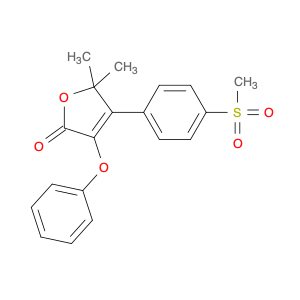2(5H)-Furanone, 5,5-dimethyl-4-[4-(methylsulfonyl)phenyl]-3-phenoxy-