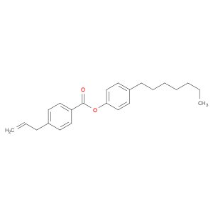 Benzoic acid, 4-(2-propen-1-yl)-, 4-heptylphenyl ester