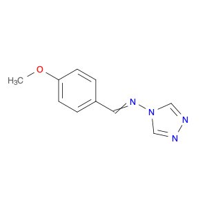 4H-1,2,4-Triazol-4-amine, N-[(4-methoxyphenyl)methylene]-