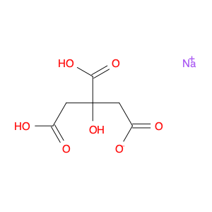 1,2,3-Propanetricarboxylic acid, 2-hydroxy-, sodium salt (1:1)