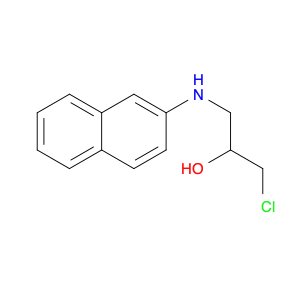 2-Propanol, 1-chloro-3-(2-naphthalenylamino)-