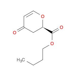 2H-Pyran-2-carboxylic acid, 3,4-dihydro-4-oxo-, butyl ester, (2R)-