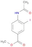 Benzoic acid, 4-(acetylamino)-3-iodo-, methyl ester