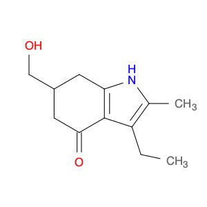 3-Ethyl-6-(hydroxymethyl)-2-methyl-6,7-dihydro-1H-indol-4(5H)-one