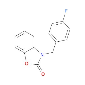 2(3H)-Benzoxazolone, 3-[(4-fluorophenyl)methyl]-