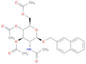 β-D-Glucopyranoside, 2-naphthalenylmethyl 2-(acetylamino)-2-deoxy-, 3,4,6-triacetate