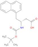 1-Naphthalenebutanoic acid, β-[[(1,1-dimethylethoxy)carbonyl]amino]-, (βR)-