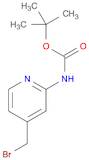 Carbamic acid, N-[4-(bromomethyl)-2-pyridinyl]-, 1,1-dimethylethyl ester