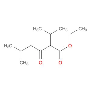Hexanoic acid, 5-methyl-2-(1-methylethyl)-3-oxo-, ethyl ester