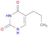 2,4(1H,3H)-Pyrimidinedione, 5-propyl-