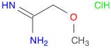 Ethanimidamide, 2-methoxy-, hydrochloride (1:1)