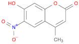 2H-1-Benzopyran-2-one, 7-hydroxy-4-methyl-6-nitro-