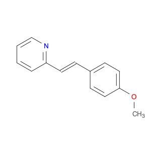 Pyridine, 2-[(1E)-2-(4-methoxyphenyl)ethenyl]-