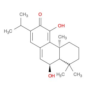 3(4bH)-Phenanthrenone, 5,6,7,8,8a,9-hexahydro-4,9-dihydroxy-4b,8,8-trimethyl-2-(1-methylethyl)-, (…