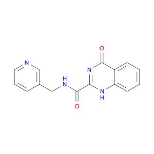 2-Quinazolinecarboxamide, 3,4-dihydro-4-oxo-N-(3-pyridinylmethyl)-