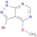 1H-Pyrazolo[3,4-d]pyrimidine, 3-bromo-4-methoxy-