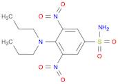 Benzenesulfonamide, 4-(dipropylamino)-3,5-dinitro-