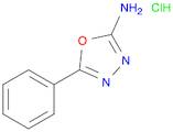 1,3,4-Oxadiazol-2-amine, 5-phenyl-, hydrochloride (1:1)