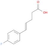 4-Pentenoic acid, 5-(4-fluorophenyl)-, (4E)-