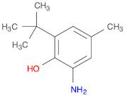 Phenol, 2-amino-6-(1,1-dimethylethyl)-4-methyl-