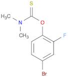 Carbamothioic acid, dimethyl-, O-(4-bromo-2-fluorophenyl) ester (9CI)