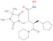 1-Piperidinebutanamide, β-(cyclopentylmethyl)-N-hydroxy-γ-oxo-α-[(3,4,4-trimethyl-2,5-dioxo-1-im...