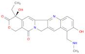 1H-Pyrano[3',4':6,7]indolizino[1,2-b]quinoline-3,14(4H,12H)-dione, 4-ethyl-4,9-dihydroxy-10-[(meth…