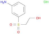 Ethanol, 2-[(3-aminophenyl)sulfonyl]-, hydrochloride (1:1)