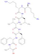 L-Alanine, L-lysyl-L-lysyl-L-leucyl-L-valyl-L-phenylalanyl-L-phenylalanyl-