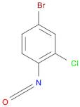 Benzene, 4-bromo-2-chloro-1-isocyanato-