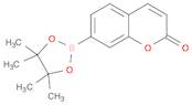 2H-1-Benzopyran-2-one, 7-(4,4,5,5-tetramethyl-1,3,2-dioxaborolan-2-yl)-