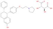 2-Naphthalenol, 5,6,7,8-tetrahydro-6-phenyl-5-[4-[2-(1-pyrrolidinyl)ethoxy]phenyl]-, (5R,6S)-, (2S…