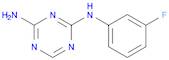 1,3,5-Triazine-2,4-diamine, N2-(3-fluorophenyl)-