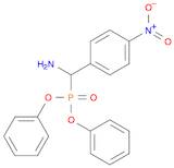 Phosphonic acid, [amino(4-nitrophenyl)methyl]-, diphenyl ester (9CI)