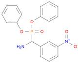 Phosphonic acid, [amino(3-nitrophenyl)methyl]-, diphenyl ester (9CI)