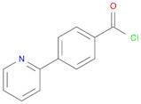 Benzoyl chloride, 4-(2-pyridinyl)-