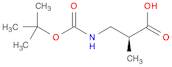 Propanoic acid, 3-[[(1,1-dimethylethoxy)carbonyl]amino]-2-methyl-, (2S)-