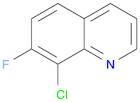 Quinoline, 8-chloro-7-fluoro-