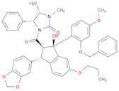 2-Imidazolidinone, 1-[[(1R,2R,3S)-3-(1,3-benzodioxol-5-yl)-2,3-dihydro-1-hydroxy-1-[4-methoxy-2-...