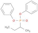 Phosphonic acid, P-(1-methylpropyl)-, diphenyl ester